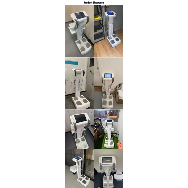 2 Handle 8 Point Contact 3D Body Scanner Measure Printer Include Body Composition Analyzer