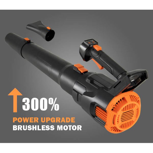 Handheld Wireless Leaf Blower Battery Operated Portable Lightweight Leaves Blower for Yard Work