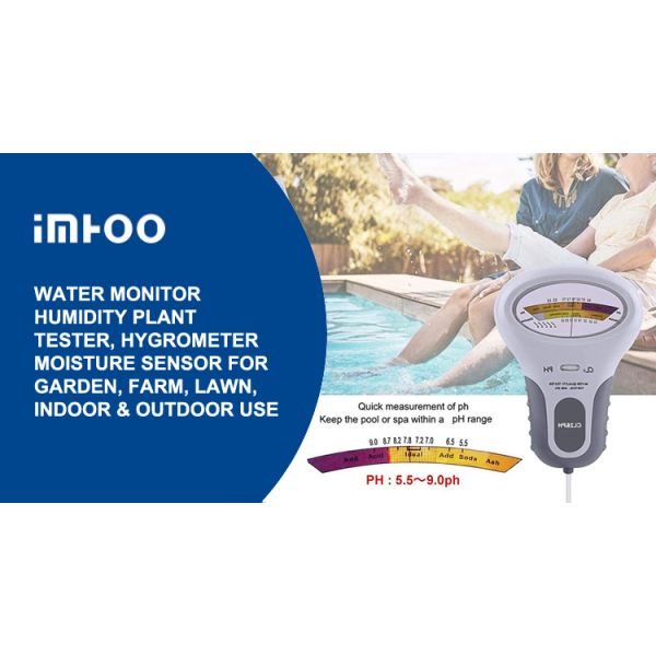 PC-101 2 In 1 PH Chlorine Meter Tester PH Tester Chlorine Water Quality Testing Device
