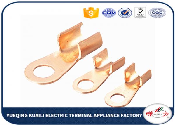 Quality Tin Plated Copper Cable Lugs OT Series / Electrical Terminal Lugs for sale
