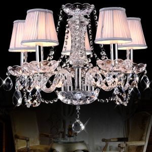 Wholesale Reasonably priced crystal chandeliers with Lampshade(WH-CY-50) from china suppliers