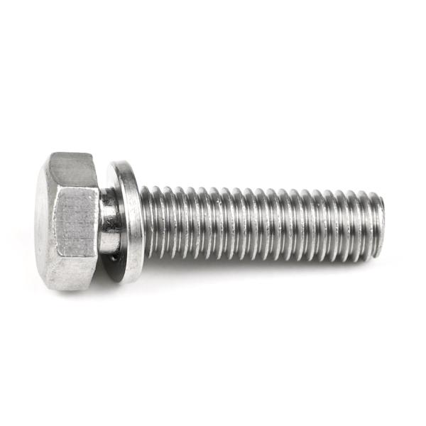 Contact Customer Service for Customized Stable A2 Machine Screws M8x32 Mm Hexagon SEMS