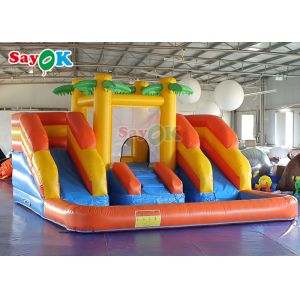 Amusement Park Pvc inflatable slide for kids