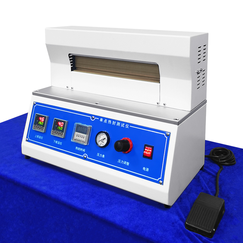 UP-5018 Hot Tack Tester with Touchscreen Interface ±1ºC Temperature Control Accuracy and Safety Features for Plastic Film Sealing