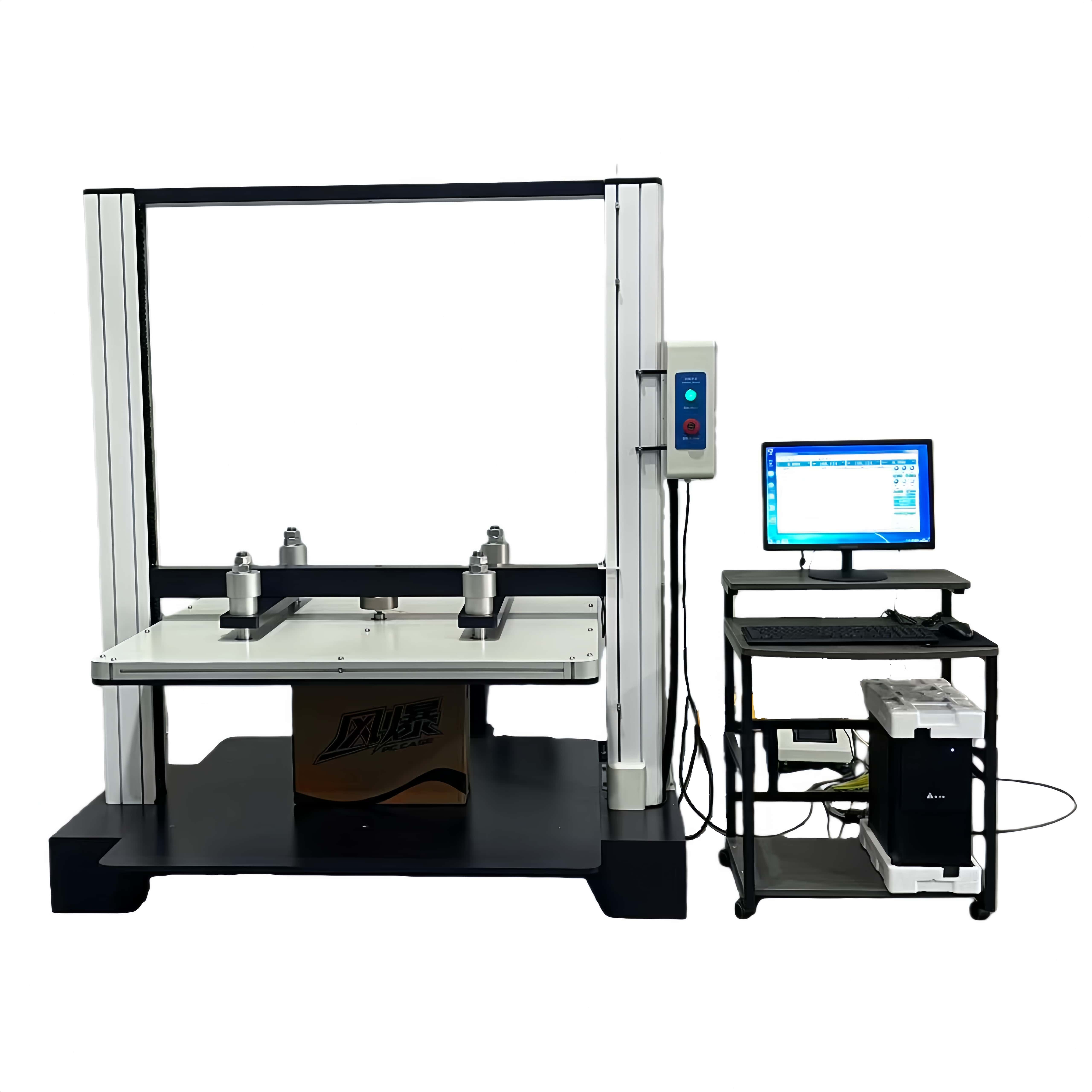 High-precision Digital Display Box Compression Tester, Computer-Controlled Compression Testing Machine for Corrugated Cartons