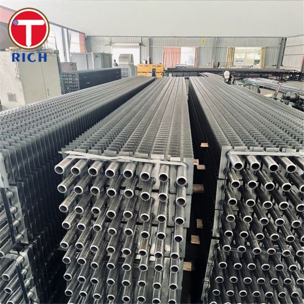H Type Finned Tube HFW High Frequency Welded for Industrial Radiators with H Type Geometry