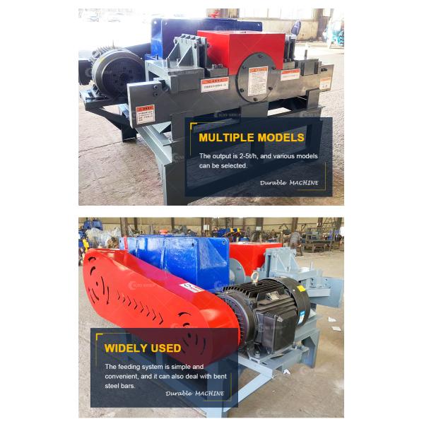 Steel Bar Cutter Scrap Rebar Granulator for Energy Mining Cutting Shredder Machine