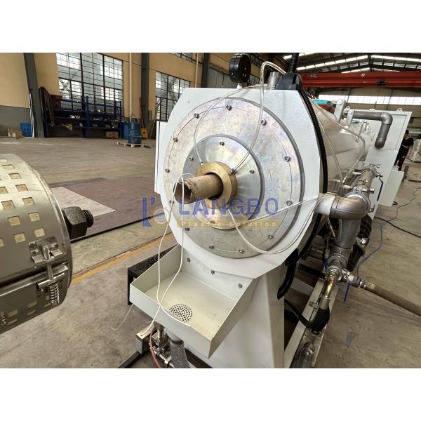 PVC Single Wall Corrugated Plastic Pipe Extruder Production Machine