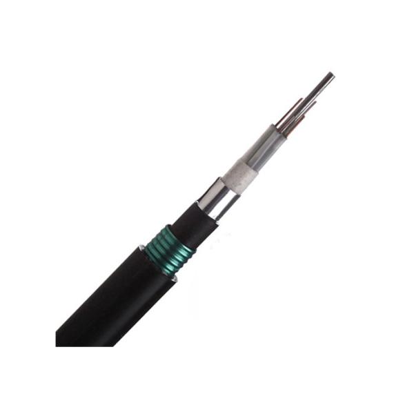 GYTA53 Fiber Optic Cable Double Jacketed Stranded Loose Armored Fiber Cable