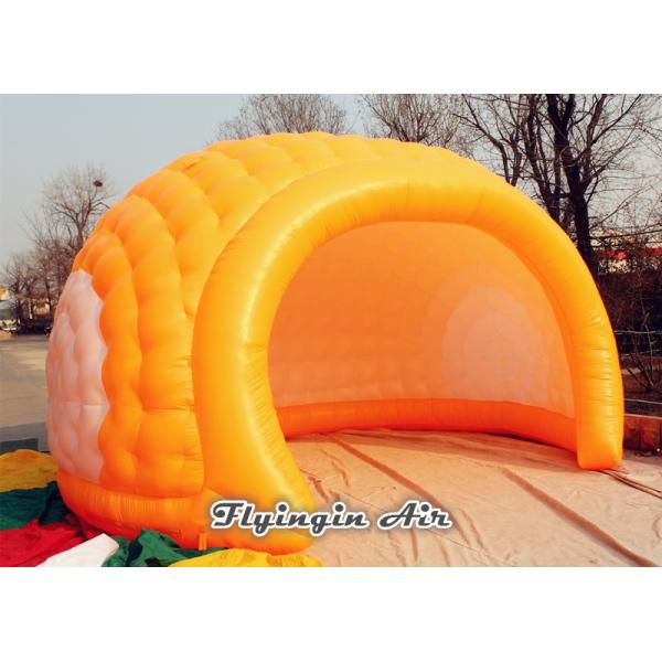 Volute Inflatable Advertising Tent, Circinal inflatable tent with Blower for Sale