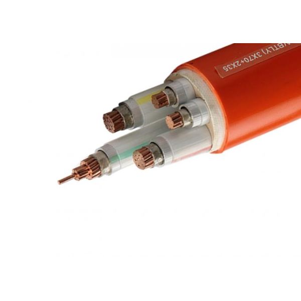 Mineral Insulated Cable 1000V Fire Proof Electrical Cable Class 1 2 IEC60702 4 Core Fire Rated Cable