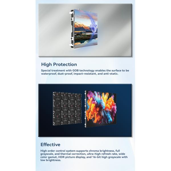 Hospitality Interactive Outdoor LED Display Movable Video Wall ODM