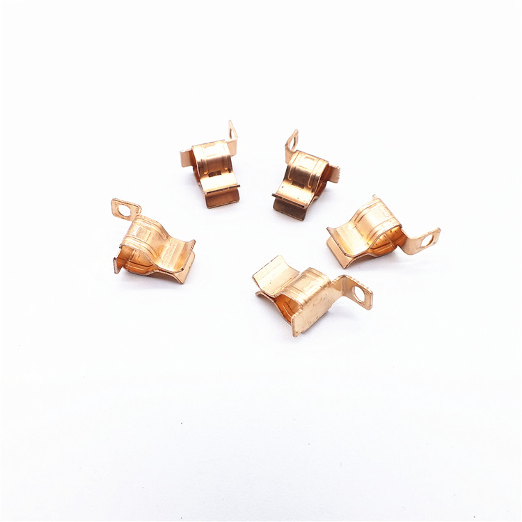 Spring Contacts for Switch & Socket Accessories Three-Hole PCB Spring Clips Conductive Brass Springs for Universal Sockets