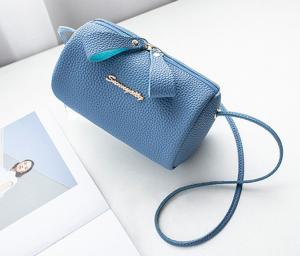 Wholesale Ready To Ship Promotional Coin Purse Cylinder Zipper Traveling Bag Cross Body Satchels Bag Zipper Cute Small Wallets from china suppliers