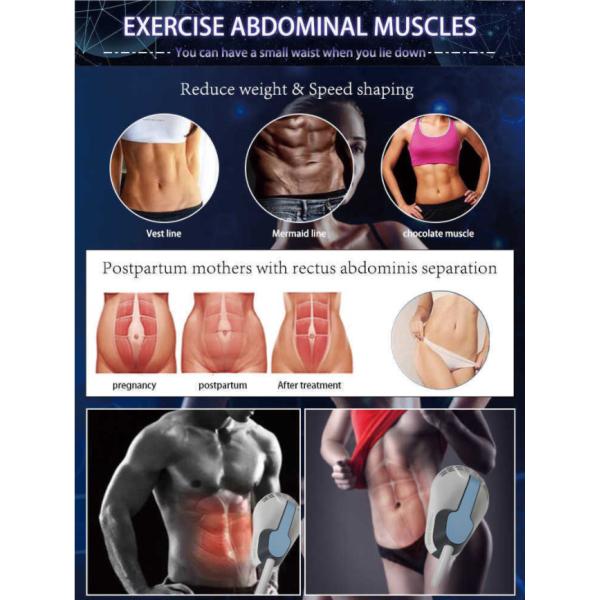 Fat Burning Rf Ems Body Shaper Four Way Four Control Device HI-EMT Machine