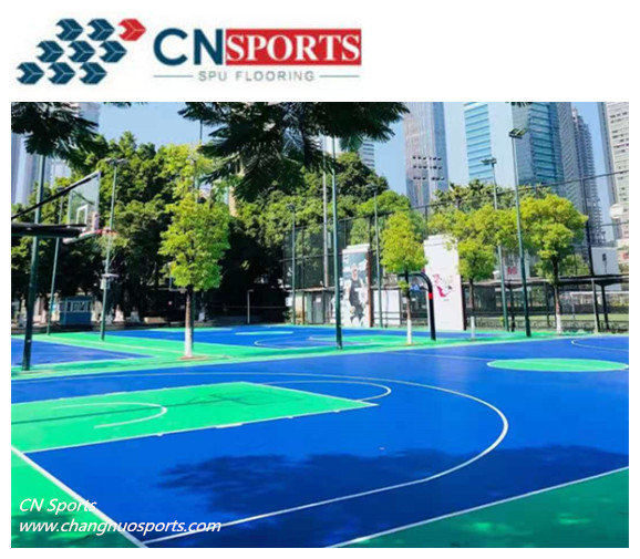 CN--S04 Permeable Primer Crystal Basketball Flooring