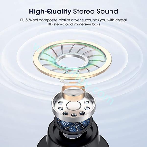 R22 Wireless Earbuds TWS 5.1 Bluetooth Earphone Wireless Headset Led Display IPX8 Waterproof 40 Hours HiFi Premium Sound