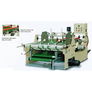 Semi-auto Pressure Folder Gluer, Non-standard Carton Box Folding + Gluing