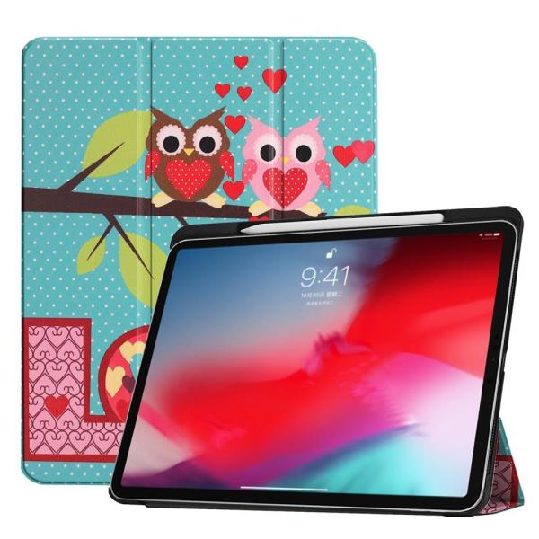 iPad Pro 11 Smart Case with Pencil Holder Leahter iPad Pro 11 2018 Cover