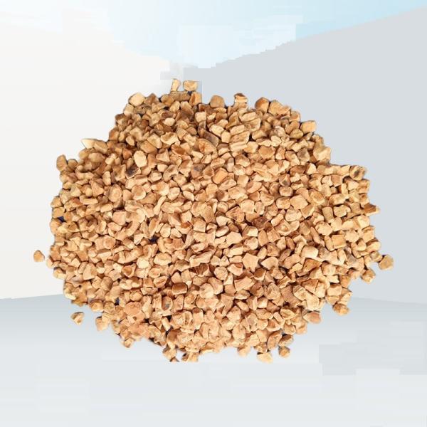 Crushed Walnut Shell Grit Blast Media 12# 1.7 - 2.0 mm for Sandblasting