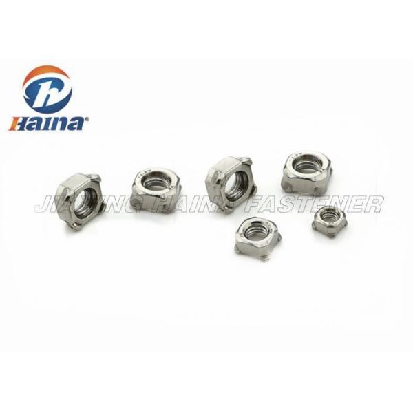 M4 M5 M8 DIN 928 Square Bright Finish Standard Weld Nuts