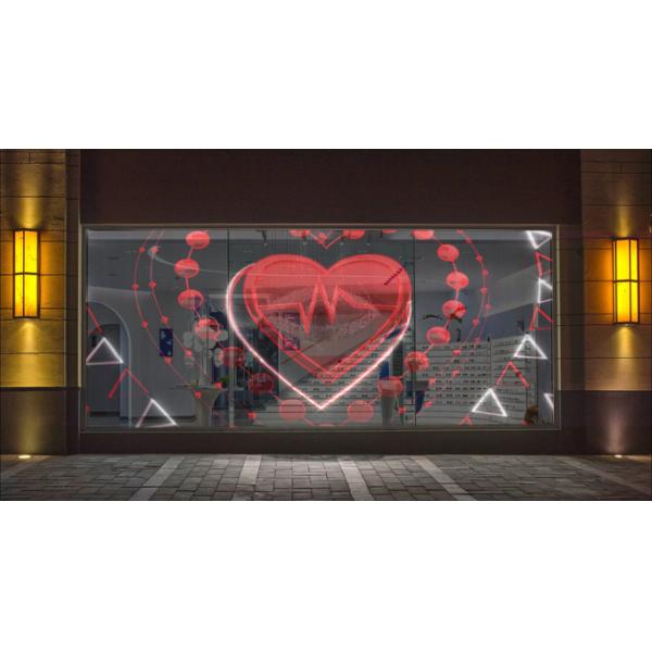 High Brightness P2.6 4000-4500cd See Through Full Color RGB Mesh Grille Large Indoor Transparent Glass LED Display Panel Screen