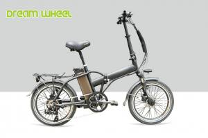 Wholesale Aluminum 20 Inch Electric Folding Bike Disc Brake TX55 Derailleur System from china suppliers