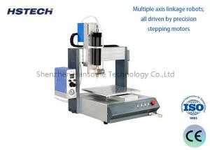 China Benchtop Automatic Soldering Robot with Double Soldering Tip for Iron/Tin Processing on sale