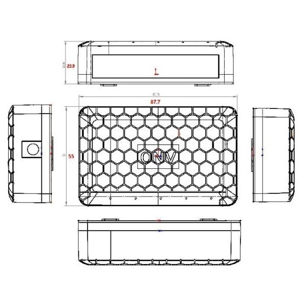 5 Port 10/100M Unmanaged Ethernet Switch Low Power Consumption For Network Connectivity