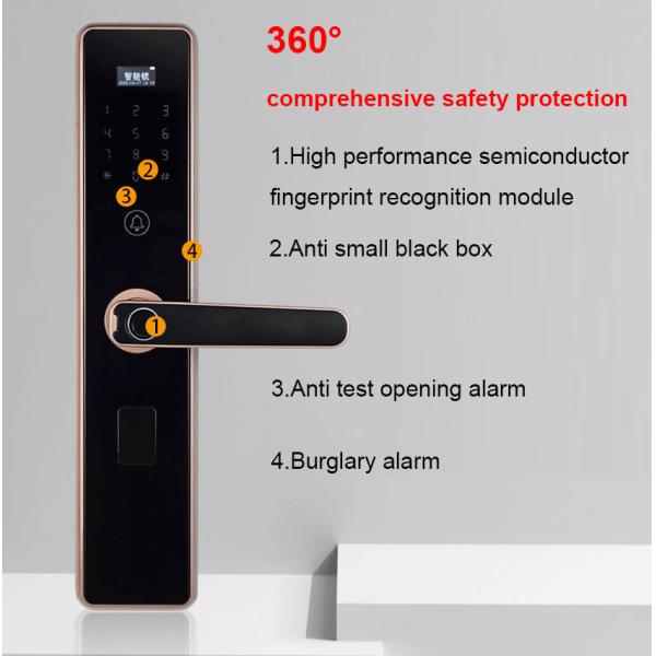 App Smart Fingerprint Door Lock Entry M1 Card Electronics Digital