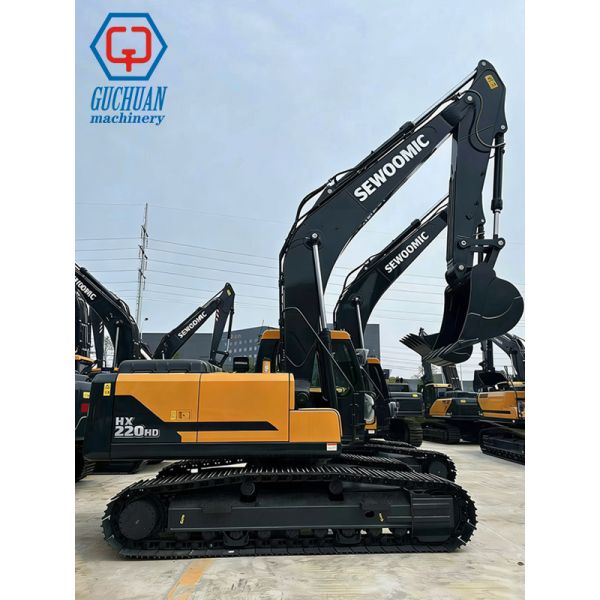 HX220HD Fuel Efficient Crawler Excavator With Advanced Hydraulic System For Earthmoving Mining
