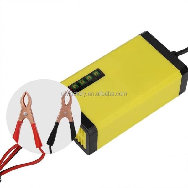 12V/24V Output Intelligent Fast Power Charging Lead Acid AGM GEL Battery Charger with Full Automatic Charging Capability