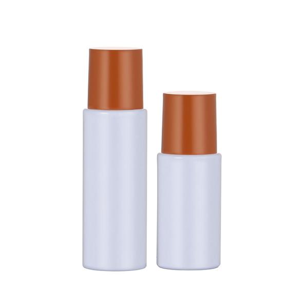 Round Portable Travel Bottles Set 20ml Capacity 27mm Width With Screw Cap
