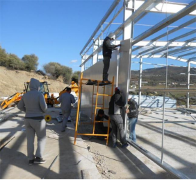 Robust Warehouse Industrial Prefabricated Steel Structure