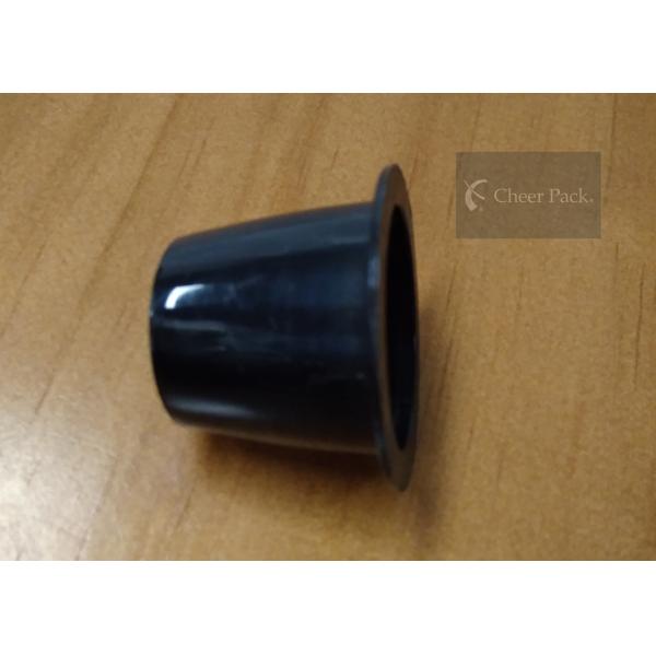Black Color Enteric Coated Coffee Machine Refillable Capsules Empty Capacity 8 Gram