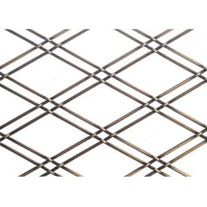 SGS Screen 2mm Diameter Decorative Metal Mesh For Home