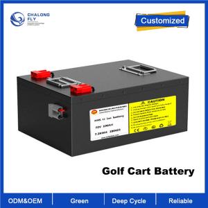 Wholesale OEM ODM LiFePO4 lithium battery pack golf cart EV 48v 100ah 200ah golf cart club car Electric Scooter battery from china suppliers