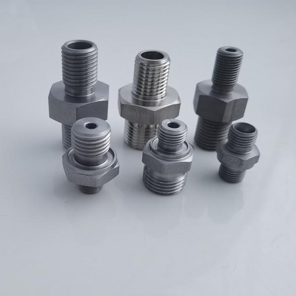 316 304 Male Screwed SS Hex Nipple High Pressure Pipe Fitting