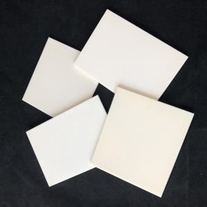 China Wear Resistant 99% Alumina Ceramic Plate Grinded Heat Resistant Ceramic Substrate on sale