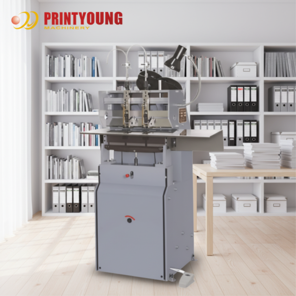 DQ-202 Small Double-Head Wire Stapler Saddle Stitching and Flat Stitching Binding Machine
