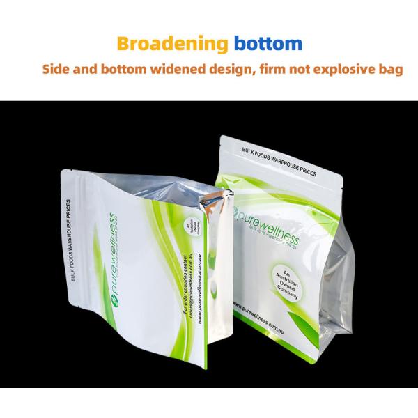 Flat Bottom Food Packaging Bag