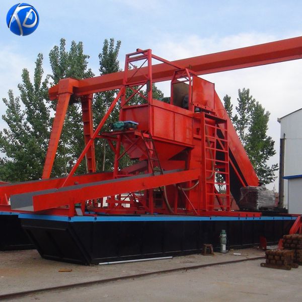 Diesel Jet Suction Dredger Dismountable for River / Sea Dredging Desilting