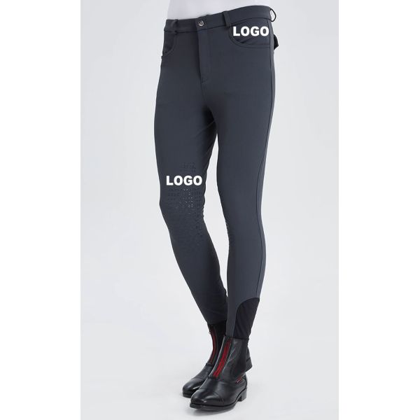 Men's Four Seasons Professional Competition Equestrian Breeches OEM Custom Riding Pants