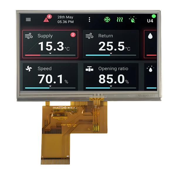 4.3 Inch IPS 480*272 Pixel TFT LCD Display ST7283 Driver IC All Viewing Angles