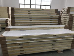 China Cold Storage Warehouse 50mm Thick PU Cam Lock Panel on sale