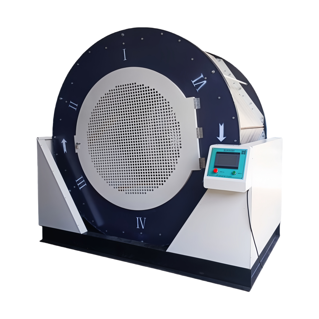 HUAKAI High Quality Luggage Box Drum Tumbling Tester Rolling Impact Testing Machine