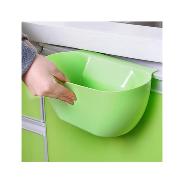 New design plastic kitchen waste garbage can multifunctional hanging trash can bin containers