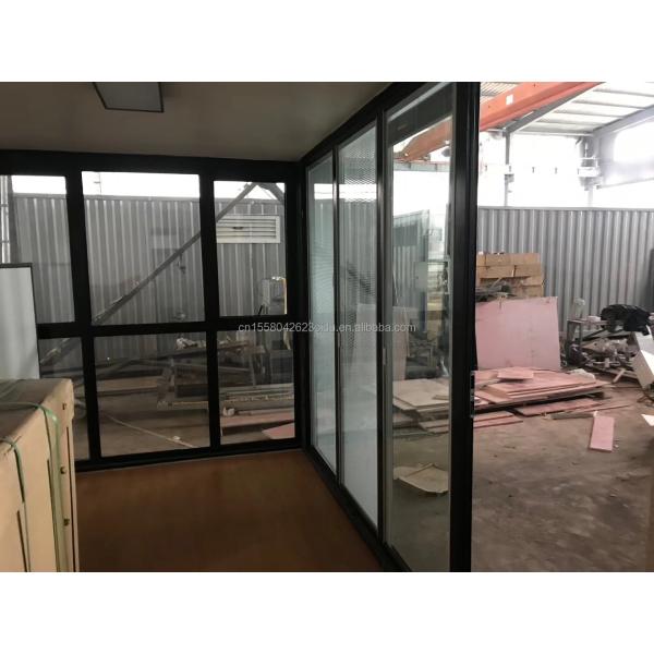 20ft Portable Foldable Container Cabin House with Customized Color and Galvanized Steel Square Tubes