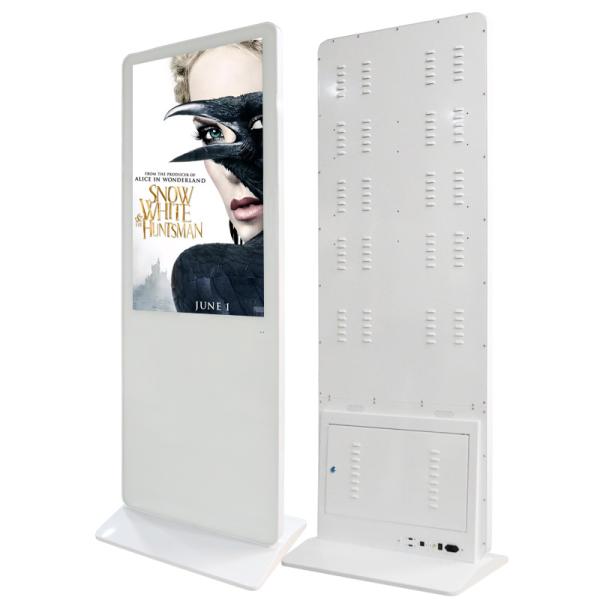 Shopping Mall Vertical Digital Signage Kiosk Interactive Touch Screen Kiosk On Wheels