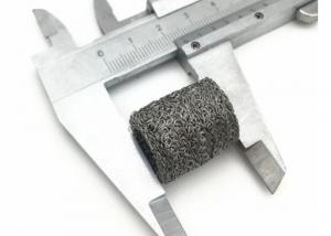 China 0.2mm Stainless Steel Compressed Knitted Wire Mesh Abrasion Resistance 1500r/min 110kg on sale